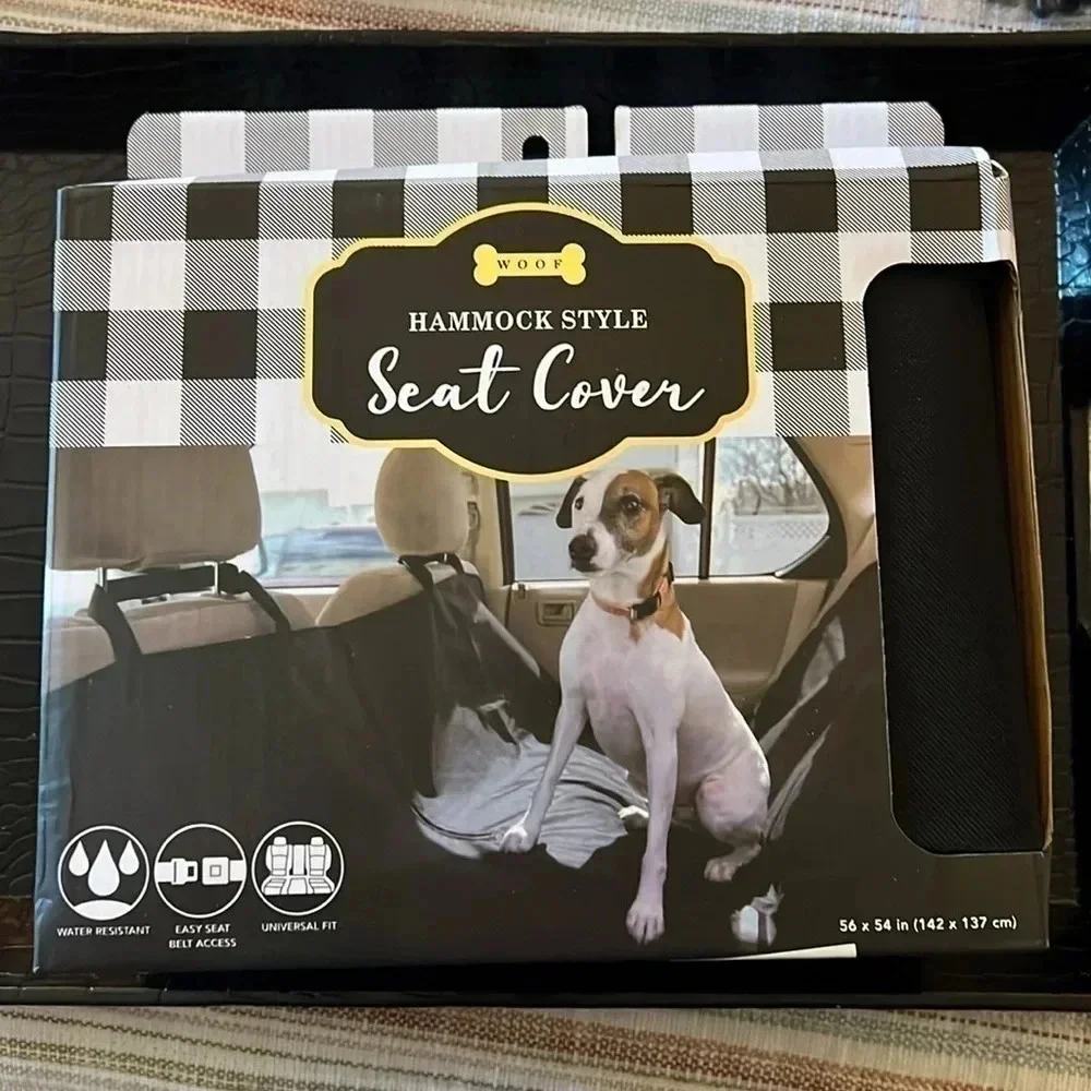 Woof Hammock Seat Cover for Pets